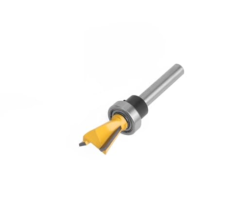 1 Stück 1/4 Schaft Joint Router Bit Set mit Lager Holzbearbeitung Gravur Bit Fräser(6.35x15.9mm) von Voirrow
