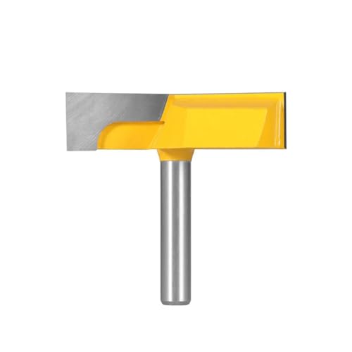1 Stück Reinigung Bottom Router Bits mit 8 mm Schaft 2-1/4 Schnittdurchmesser for Oberfläche Hobeln Router Bit 1 Stück Reinigung Bottom Router Bits mit 8 mm Schaft 2-1/4 Schnittdurchmesser for Oberfläche Hobeln Router Bit von Voirrow