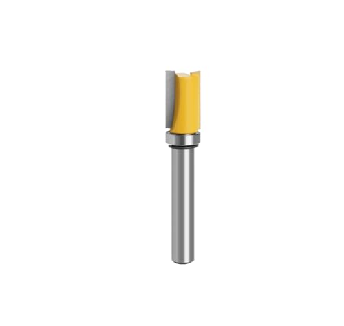 1 stück 8mm Schaft Flush Trim Router Bit Muster Bit Top Bottom Lager 1/2 "Klinge Vorlage Holz Fräser Carpenter(8mmx12mmx20mm) von Voirrow
