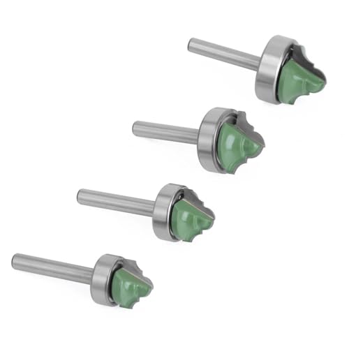 4 stücke Set 6,35mm Schaft Doppel Kanten Router Bit Lager Fräser for Holz Linie Messer Holz Wälzfräsen 4 stücke Set 6,35mm Schaft Doppel Kanten Router Bit Lager Fräser for Holz Linie Messer Holz Wälzfräsen von Voirrow