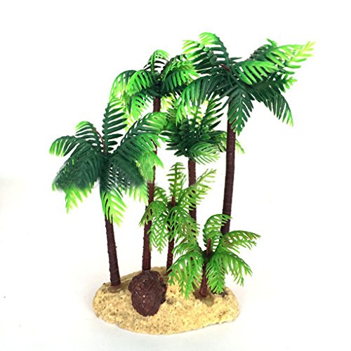 Vokmon 14CM Aquarium Palmen Landschaftsbau Ornament Simulation Baum von Vokmon