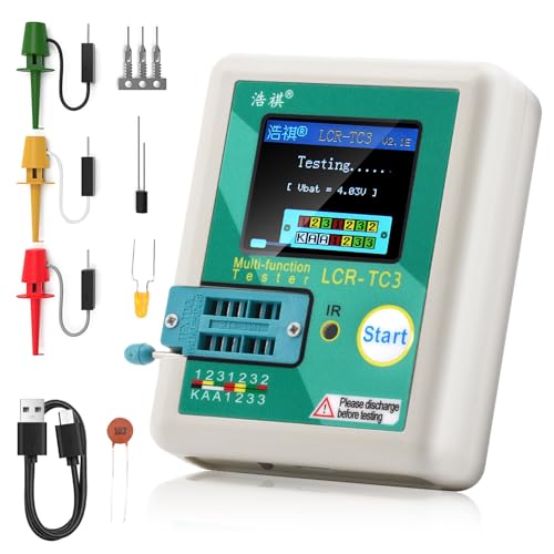 VOKTTA Hohe Präzision Transistor Tester TC3 LCR-TC3 Multifunktionale Grafik 160 * 128 TFT LCD Display Diode Triode Kapazität LCR ESR Meter Batterie Tester VOKTTA Hohe Präzision Transistor Tester TC3 LCR-TC3 Multifunktionale Grafik 160 * 128 TFT LCD Display Diode Triode Kapazität LCR ESR Meter Batterie Tester von Voktta