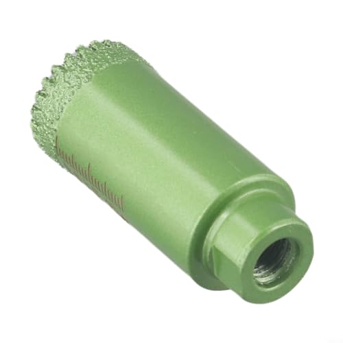 20–60 mm M10 Bohrer, gezahnt, Trockenbohrlochöffner für Marmor, Beton, Granit, Fliesen, Steinplatten, Quarzit, Lötprozesswerkzeug (25 mm) von Volakebeing
