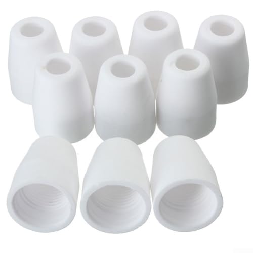 40 Stück Plasmaschneider Verbrauchsmaterialien erweiterte Spitzen für LG-40 Taschenlampe CUT-40 50 Schweißelektroden Düsen Keramikteile Metall Keramik von Volakebeing