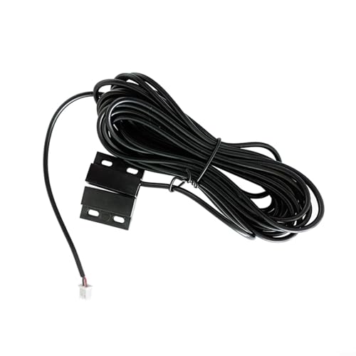 5 m kabelgebundener Türsensor NdFeB Magnetschalter für Garagenrollladen, Eisentor, offener Detektor mit starkem Magnet, normalerweise geschlossener Ausgang, schwarz 5 m kabelgebundener Türsensor NdFeB Magnetschalter für Garagenrollladen, Eisentor, offener Detektor mit starkem Magnet, normalerweise geschlossener Ausgang, schwarz von Volakebeing
