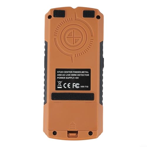 7 in 1 Balkenfinder mit integriertem Audio-Alarm und LCD-Display für genaues Scannen von Wänden (braun) von Volakebeing