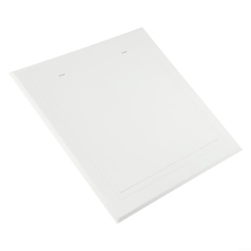 ABS-Wandluke mit abnehmbarer Klapptür, zum Öffnen, weißes Inspektionspanel für Trockenbau und Gipskarton, einfache Installation, mehrere Größen, 100 x 150 (200 x 200 mm) von Volakebeing