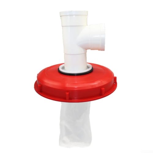 Advanced Water Management IBC Tonneneimer Zubehör mit innovativem Filtersystem (DN225-vertical tee) von Volakebeing
