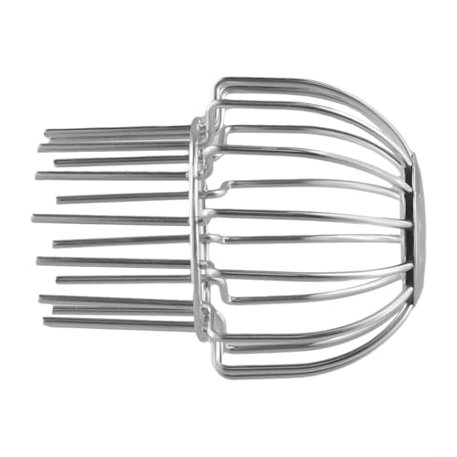 Edelstahl-Dachrinne für Laubschutzgitterabdeckung, 304 Metall-Ablaufrohrsieb für schnelle Entwässerung, Schmutzverstopfung, einfache Installation, Dach, Balkon, Garten (75 mm) von Volakebeing