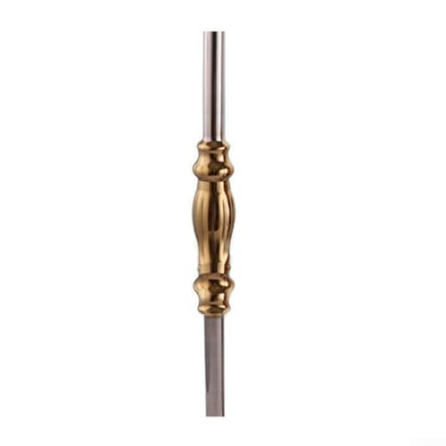 Elegante Balkonstangen aus 304 Edelstahl, perfekte Ergänzung für Ihre Wohnkultur (goldene gerade Stange) von Volakebeing