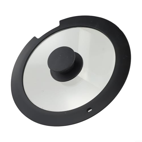 Hitzebeständiger Silikon-Topfdeckel mit Dampflöchern für perfekte Kochkontrolle und einfache Wartung (A 20 cm) von Volakebeing