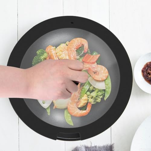 Hitzebeständiger Silikon-Topfdeckel mit Dampflöchern für perfekte Kochkontrolle und einfache Wartung (B 20 cm) von Volakebeing