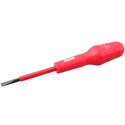 Isolierter Schraubendreher-Magnet-Bit, 1000 V, hochspannungsbeständig, Elektrikerwerkzeug, Chrom-Vanadium-Stahl, Sicherheitsausrüstung für elektrische Arbeiten (5 x 75 Stück) von Volakebeing