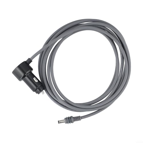 Kfz-Ladegerät-Stromkabel für Mini-12 V-24 V DC-Adapter mit digitalem Voltmeter, QC PD, Schnellladung, 3 m Verlängerungskabel, fahrzeugkompatibel (300 cm) von Volakebeing