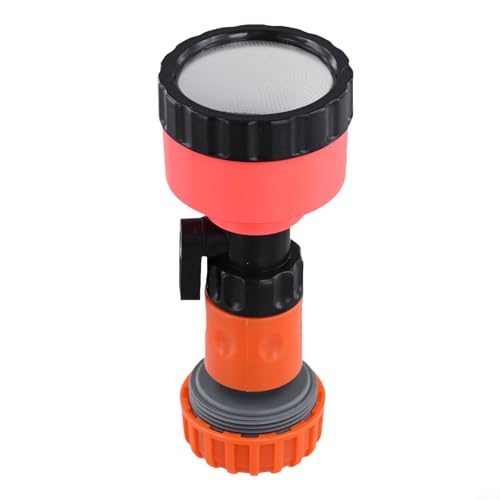 Kunststoff-Sprinklerkopf für Gewächshaus- und Gartenbewässerung, verstellbare Sprühmuster, mehrere Siebgitter-Optionen, passend für 12–16 mm, 19–23 mm, 24–30 mm Schläuche (2000 Maschen 2,5 cm) von Volakebeing