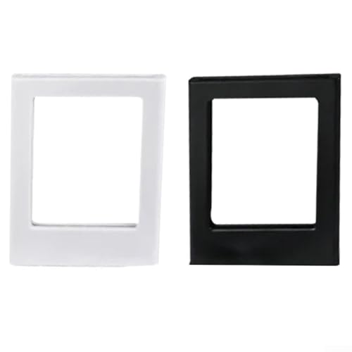 Magnetischer Bilderrahmen für Instax Mini, stilvolle und praktische Foto-Display (schwarz), 5 Stück von Volakebeing