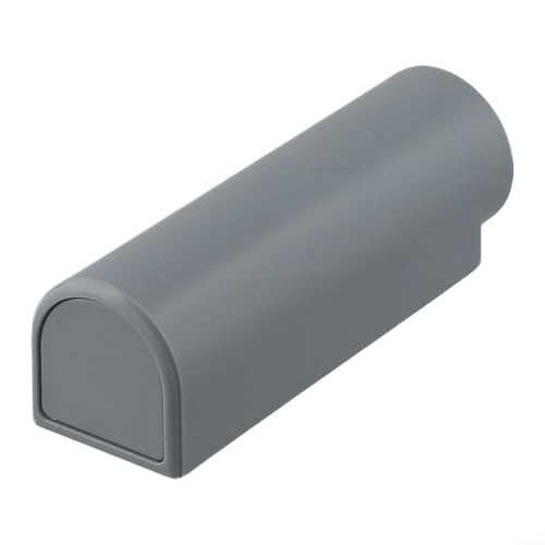 Magnetischer Türstopper aus Edelstahl, Türhalter mit starkem Magnet für Türrahmen, Breite 16 mm, Schwarz, Weiß, Grau, 75 x 25 mm (Grau) von Volakebeing