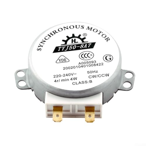 Mikrowellen-Drehteller-Ersatzmotor bei 4 W Stromverbrauch, kompatibel mit AC 220240 V Modellen von Volakebeing