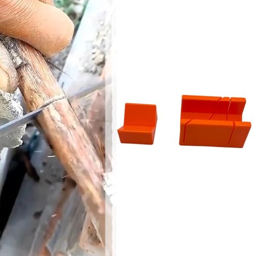 Mini Gehrungskasten Präzisions-Holzbearbeitungsführung mit 45° und 90° Winkelschneidevorrichtung für DIY Bilderrahmen Herstellung, Trim Installation Helfer und Tischlermesswerkzeug Mini Gehrungskasten Präzisions-Holzbearbeitungsführung mit 45° und 90° Winkelschneidevorrichtung für DIY Bilderrahmen Herstellung, Trim Installation Helfer und Tischlermesswerkzeug von Volakebeing