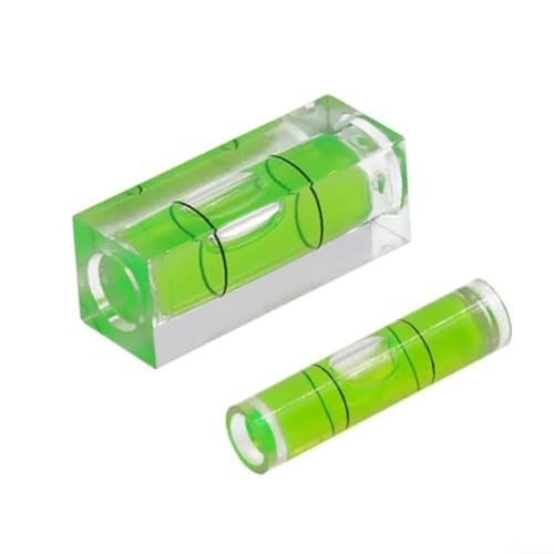 Mini-Wasserwaage, kleine Wasserwaage, hohe Präzision, horizontales Nivellierwerkzeug für Bilderrahmen, Kreuzstickerei, Kunstrahmen, Wandbilder, Kalibrierung, 2 Stück von Volakebeing