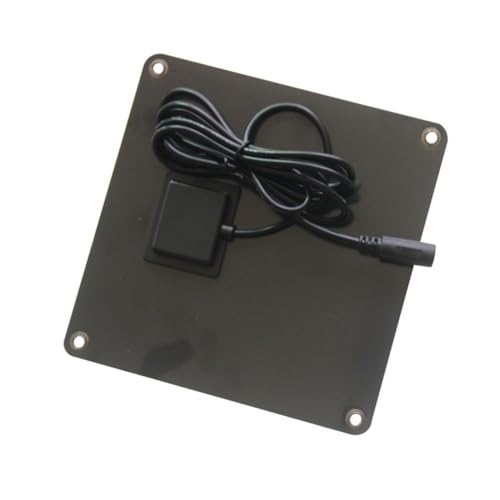 Monokristallines Solarmodul-Ladegerät mit 4 W, 12 V, mit 1,5 m langem Kabel für Gartenleuchten, Sicherheitslichter, Ampeln, Geräte mit niedrigem Stromverbrauch im Freien und kleine Solarstromanlagen von Volakebeing