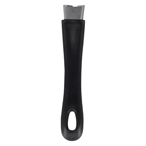 Pfannengriff Ersatz für Kochtopf, Bratpfanne, hitzebeständig, ergonomischer Griff mit Aufhängeloch, einfache Installation, schwarz, 175 mm Schraube von Volakebeing