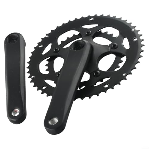 Premium Doppelkettenrad Design für Rennrad Kurbelgarnitur 34/50T 170mm Square Taper (Typ A) von Volakebeing