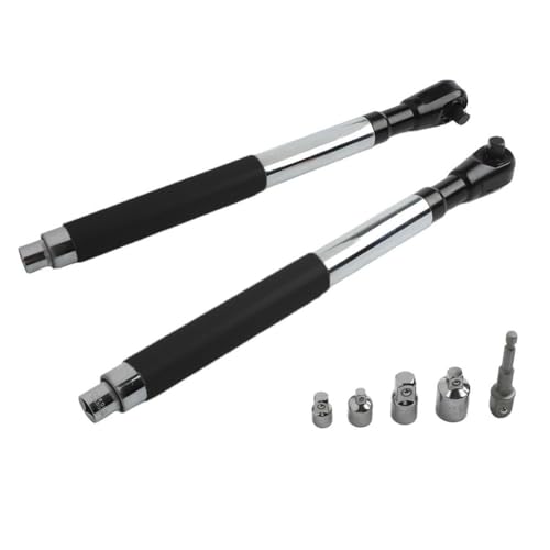 Ratschenschlüssel-Verlängerung, Drehmoment-Multiplikator-Werkzeug mit Stecknuss-Adapter für hartnäckige Bolzenentfernung, schlankes Design, Autoreparatur und Sanitär-Zugang, Handwerkzeug von Volakebeing