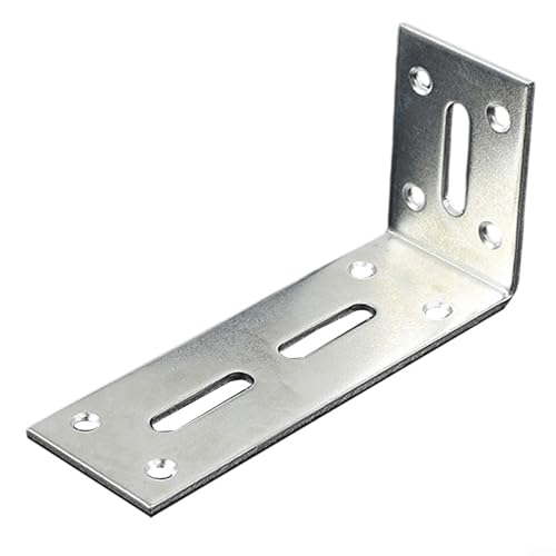Robuste L-förmige verstellbare Eckregalhalterungen aus Metall, industrielle Wandmontage, Unterstützung für Küche, Bücherregal, Aufbewahrung (M) von Volakebeing