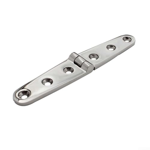 Schiffsscharnier aus 316 Edelstahl, geeignet für Yachten, 152 x 28 mm Abmessungen Schiffsscharnier aus 316 Edelstahl, geeignet für Yachten, 152 x 28 mm Abmessungen von Volakebeing