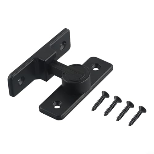 Schwerlast-Schiebetürriegel, 90 Grad, Zinklegierung, mattschwarz, für Gartenschrank, Zaun, Garagentor, Hardware Schwerlast-Schiebetürriegel, 90 Grad, Zinklegierung, mattschwarz, für Gartenschrank, Zaun, Garagentor, Hardware von Volakebeing