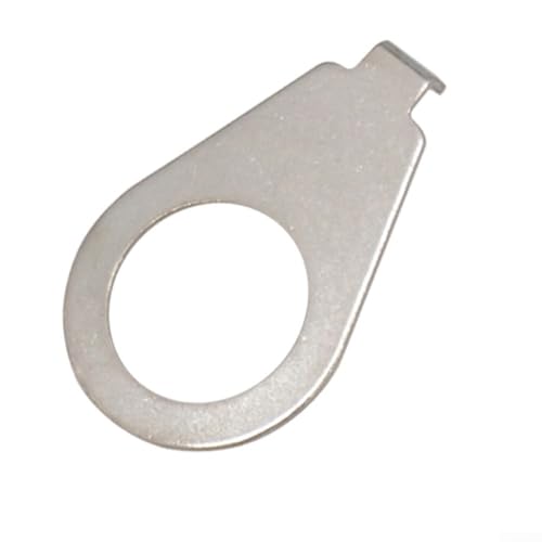 Set mit 4 Metall-Gitarrenknöpfen für LP-E-Gitarre, passend für Töpfe mit einem Durchmesser von weniger als 9 7 mm (Silber) von Volakebeing