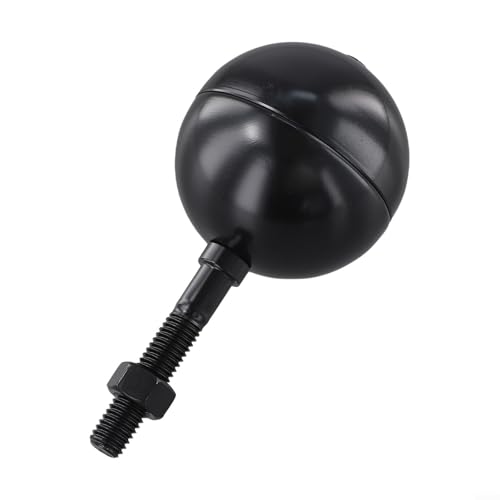 Stilvolle Outdoor-Fahnenmast-Kugel-Ornament aus Aluminium verschönert jeden Garten oder jede Veranstaltung (schwarz) von Volakebeing