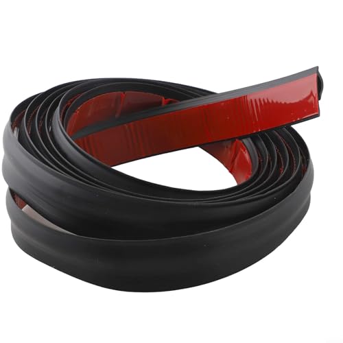 Teppichkantenstreifen, TPE, Bodenübergangsstreifen für 10 mm dicke Teppiche, nahtloser Schwellenschutz, starke Zierleiste für Türen, Flure, Eingänge, Schwarz (3 m) von Volakebeing