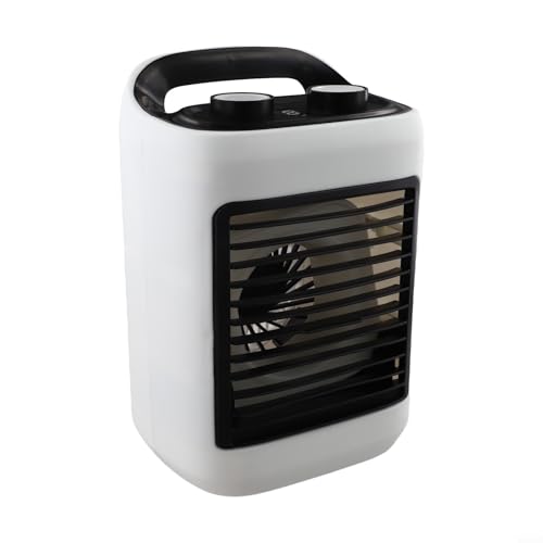 Tragbarer Klimaanlagenventilator Desktop-Kühlventilator mit 6 Windgeschwindigkeiten, USB-betrieben, leiser Betrieb, für Zuhause, Büro, Schlafzimmer, persönliche Kühlung, Weiß von Volakebeing