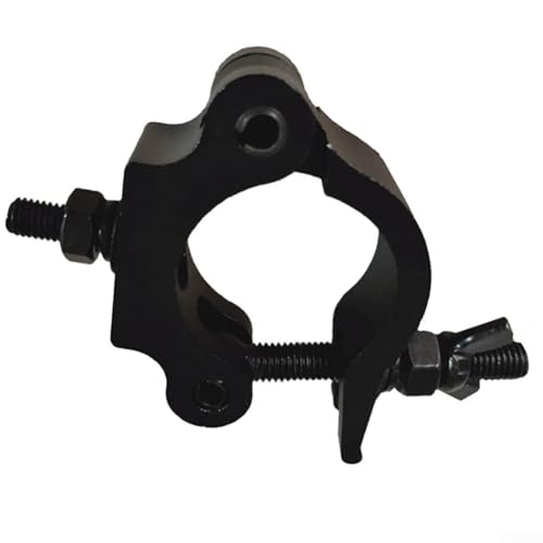 Traversen-Klemme, Aluminiumlegierung, Bühnenrohrschelle für 4,9 - 5,1 cm (1,57 - 2,05 Zoll) Rohre, beweglicher Kopfstrahler, LED-Strahler, Theater, Pub, Veranstaltungsort (B) von Volakebeing