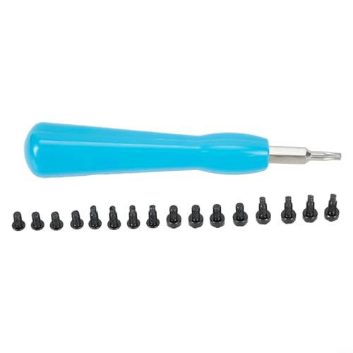 Türklingel-Ersatz-Sicherheitsschrauben und Schraubendreher-Set, kompatibel mit beliebten Video-Türklingeln, Karbonstahl-Hardware-Set mit doppelseitigem Bit Türklingel-Ersatz-Sicherheitsschrauben und Schraubendreher-Set, kompatibel mit beliebten Video-Türklingeln, Karbonstahl-Hardware-Set mit doppelseitigem Bit von Volakebeing