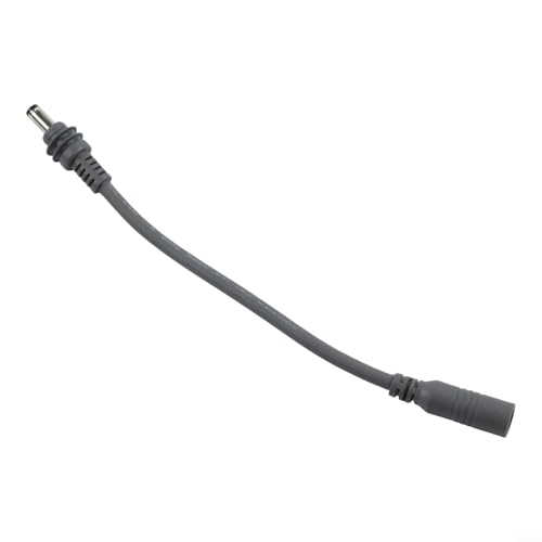 Verlängerungskabel, DC-Buchse auf Stecker, Stromwandler, Adapter für Mini-Außenanschluss, wasserdicht, 18 cm, schwarz, Plug-and-Play-kompatibel (A) von Volakebeing