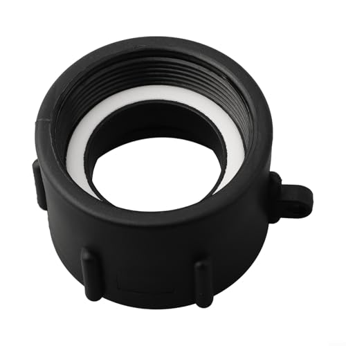 Volakebeing 1000L IBC Wassertank 60mm Ventiladapter Anschluss Kunststoff Gewinde Fitting Teile Kit für Gartenbewässerungsgeräte Fässer Verbindungssystem von Volakebeing