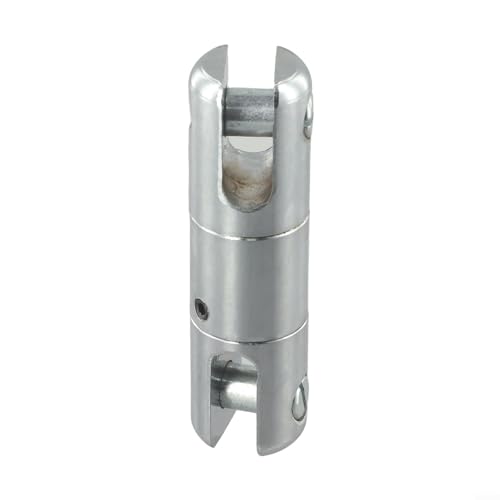 Volakebeing 1T 3T 5T Legierung Stahl Kabel ziehen Swivel Wire Line Seil Kugellager Drehverbinder für Stromübertragung Erdkabel Traktion Heavy Duty (1T) von Volakebeing