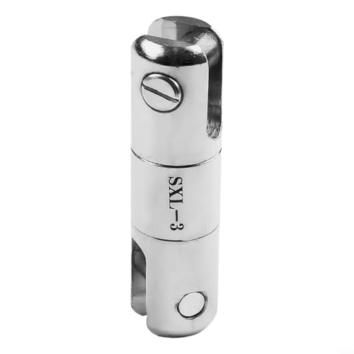 Volakebeing 1T 3T 5T Legierung Stahl Kabel ziehen Swivel Wire Line Seil Kugellager Drehverbinder für Stromübertragung Erdkabel Traktion Heavy Duty (3T) von Volakebeing