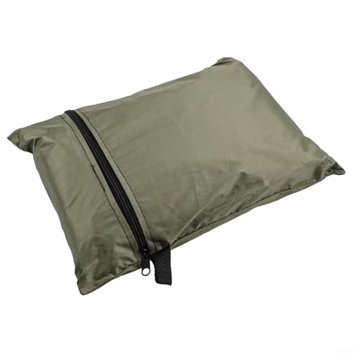 Volakebeing 210D Oxford-Tuch Outdoor Möbel Kissen Aufbewahrungstasche Wasserdicht Grün Abdeckung mit Griffen Verschluss für Stühle Bänke Lounge Stuhl Pads und Decken (173 x 51 x 76 cm) von Volakebeing