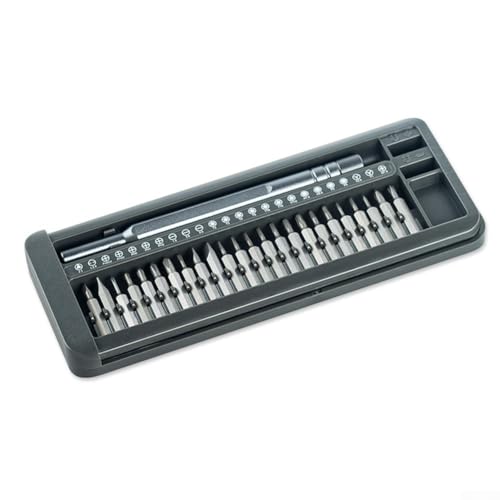 Volakebeing 25 in 1 Präzisions-Schraubendreher-Set mit magnetischer Bit-Aufbewahrungsbox, Multifunktions-Reparaturwerkzeug-Set für kleine Schrauben, Torx-Bits für Elektronik, Laptop, Mobile Volakebeing 25 in 1 Präzisions-Schraubendreher-Set mit magnetischer Bit-Aufbewahrungsbox, Multifunktions-Reparaturwerkzeug-Set für kleine Schrauben, Torx-Bits für Elektronik, Laptop, Mobile von Volakebeing