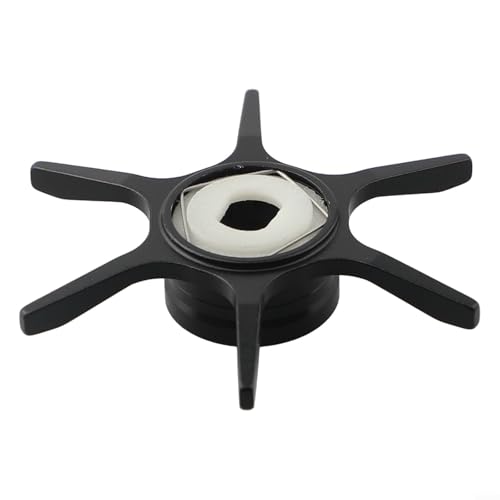 Volakebeing Angelrolle Bremse Entlastungsschlüssel Werkzeug Aluminiumlegierung Sechs Sterne Drag kompatibel mit Metanium Antares DC für Curado Serie 60 mm Durchmesser mehrere Farben (schwarz) von Volakebeing