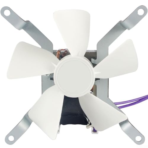 Volakebeing Hochtemperaturbeständiger 120 V AC Grillventilatormotor mit robuster Silikonstahlkonstruktion und ABS-Lüfterblatt, geräuscharmes Gebläse mit hohem Luftvolumen von Volakebeing