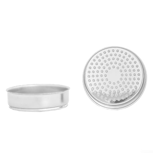 Volakebeing Kaffeefilter-Sieb, Edelstahl-Puck für E61-Gruppenkopf-Siebträger Espressomaschinenteile Wasserverteilung, feine Extraktion, Brauzubehör (2 mm) von Volakebeing