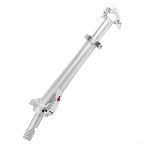 Volakebeing Klappbarer Fahrrad-Lenkervorbau aus Aluminiumlegierung, 28,6 mm, höhenverstellbar, für Elektrofahrräder, verbessertes Fahrerlebnis, Stadtstraße, robuster Weg (A Silber) von Volakebeing
