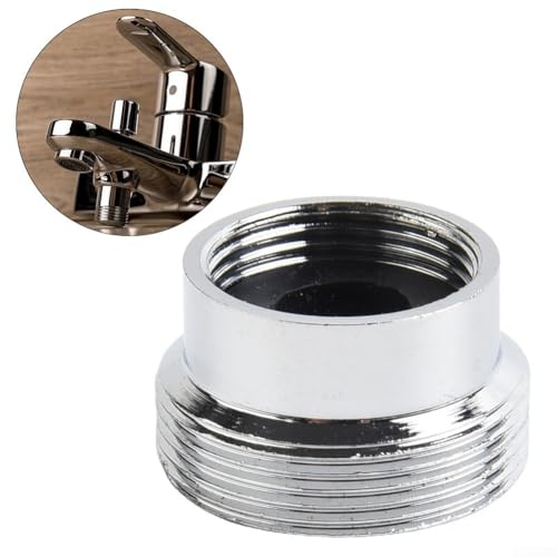 Volakebeing Küchenspüle, Wasserhahn, Metall-Adapter, Gewindeanschluss, wassersparender Wasserhahn, Luftsprudler für Zuhause, Büro, Badezimmer, Waschbecken, Innengewindegröße 16 mm, 22 mm (16 mm-22 mm) Volakebeing Küchenspüle, Wasserhahn, Metall-Adapter, Gewindeanschluss, wassersparender Wasserhahn, Luftsprudler für Zuhause, Büro, Badezimmer, Waschbecken, Innengewindegröße 16 mm, 22 mm (16 mm-22 mm) von Volakebeing