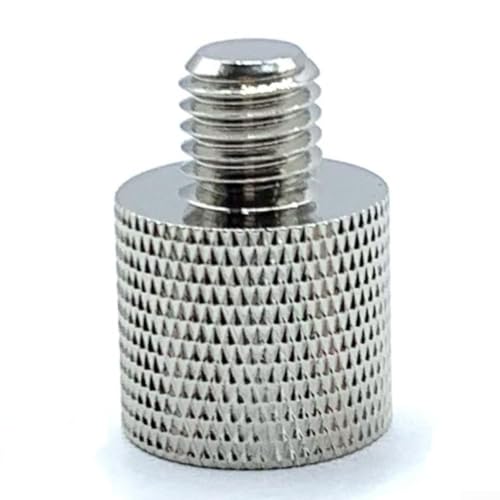 Volakebeing M10 auf 3/8 Anschlussadapter für JPC Antennen Aus Edelstahl Leicht und tragbar Verbesserter Signalempfang (Silber) von Volakebeing