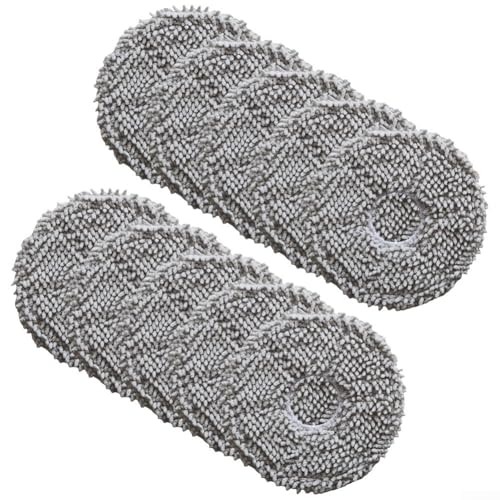 Volakebeing Mikrofaser-Wischmopp-Pad für T30C PRO Kehrroboter, waschbar, geeignet für Roboter-Staubsauger-Zubehör (10 Stück) von Volakebeing